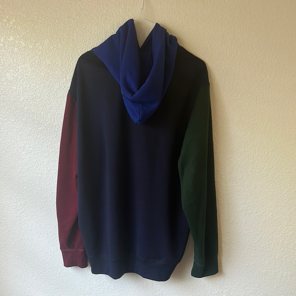 Colorblock Hoodie with Logo - Picture 2 of 3